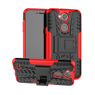 

Fecoprior Case for LG X Power 3 Power3 Back Cover Stand Silicon TPU PC Armor Heavy Rugged Phone Celulars Fundas Coque