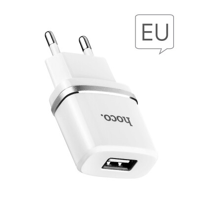 

HOCO 5V 10A Universal Single USB Charger Wall Charger EU US Plug Portable for iPhone Samsung Xiaomi Charging Travel Adapter