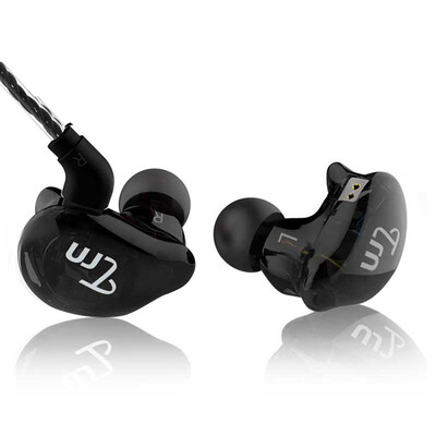 

In Ear Monitor Headphones TRN V10 2DD2BA Hybrid HIFI DJ Running Sport Earphone with 2PIN Cable White With Microphone
