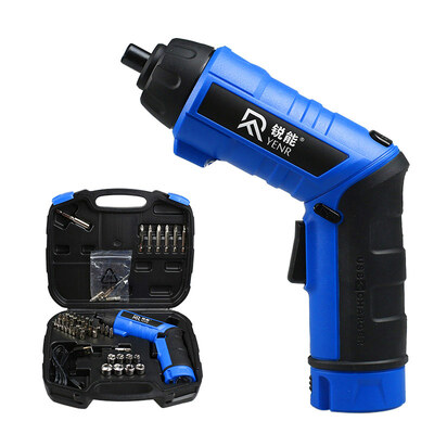 

RAYENR electric screwdriver set electric screwdriver home rechargeable mini electric screwdriver lithium battery batch 45 pieces electric tool set electric drill NR23001