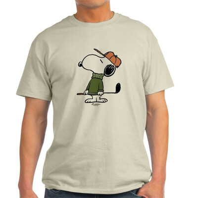 

CafePress - Snoopy Golfer Light T-Shirt - 100 Cotton T-Shirt