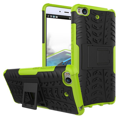 

Fivice Xiaomi 5s Mi5s Case TPU anti-fall tire pattern back clip bracket phone case
