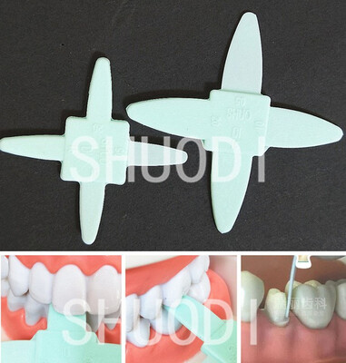 

2 PcsSet Dental Rubber Ruler for Measurement of Tooth Slit Teeth Occlusal Ruber Instrument Tool