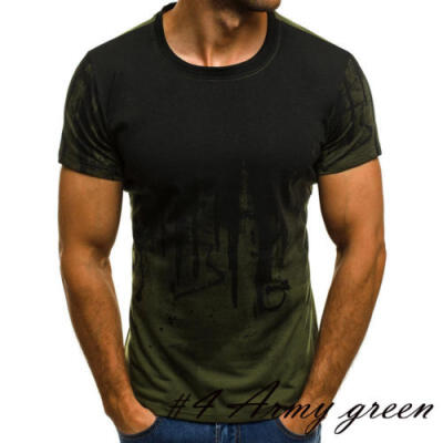 

Trendy Mens Fit O Neck Short Long Sleeve Muscle Tee T-shirt Casual Tops Blouse