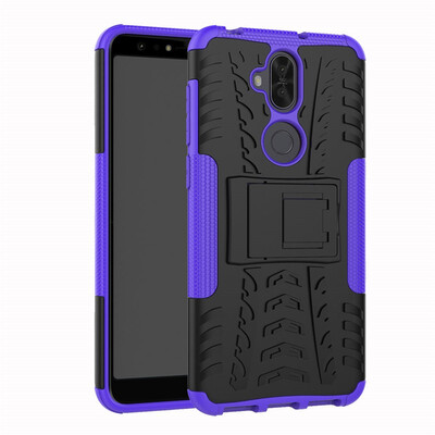 

Fivice Asus zenfone 5 litezenfone 5Q Case TPU anti-fall tire pattern back clip bracket phone case