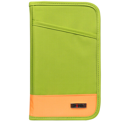 

BUBM THZ travel travel passport bag package bag multi-function card bag wallet mobile phone handbag package men and women universal blue trumpet