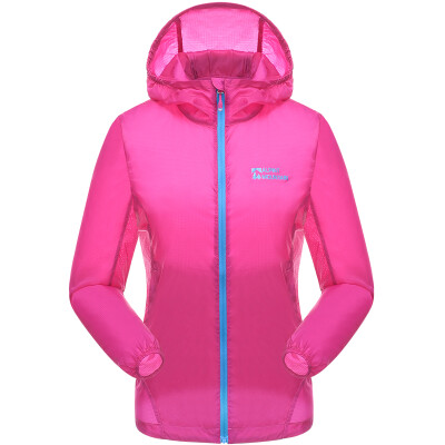 

El Monte ALPINT MOUNTAIN skin clothing couple models men and women light breathable shade skin windbreaker walking water splashing water 640-102 pink blue S