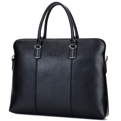 

Aokang Men's Handbag Business Handbag Men's Crossing Briefcase Bag Messenger Bag 8631225031 Black