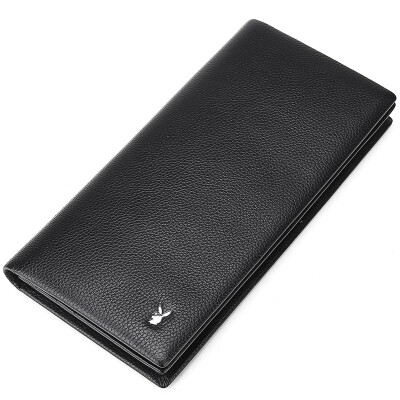 

Playboy Playboy Men&39s Multi-function Short Wallet Wallet Wallet Crossed Multi-Card Leather Leather Handkerchief PAA2303-6B Black