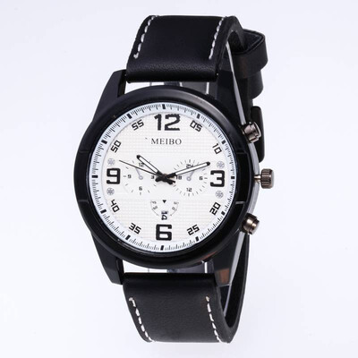 

Fashion Multicolor Number Clock Dial Student Leisure Denim Strap Quartz Watch