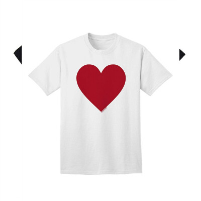

Big Red Heart Valentines Day Adult T-Shirt