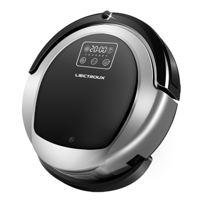 

LIECTROUX B6009 Robot Vacuum Cleaner Wifi App Control Real Time Celaning Route Shown on App Map Navigation&Memory Wet Mopping