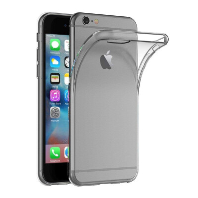 

Case for Apple iPhone 6 Plus iPhone 6S Plus 55 inch Soft TPU Rubber Gel Bumper Transparent Back Cover