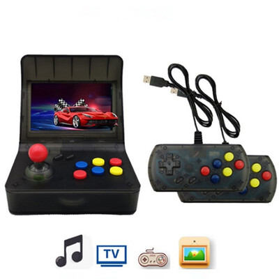 

16G retro mini handheld 43 inch big screen arcade game console nostalgic video handheld Rocker two handle Mp4 MP3 music player
