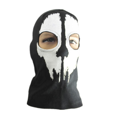 

Ghost Skull Mask Full Face Skeleton Hood Balaclava Biker Motorcycle Riding Cycling Masks Costume Halloween Props