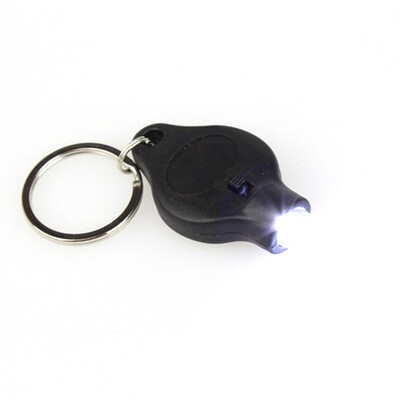 

Large LED Keychain Flashlight Torch Keyring White Light