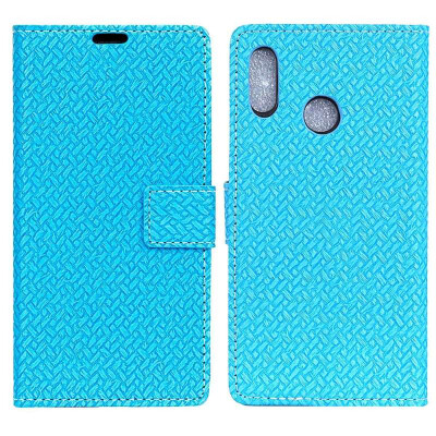 

MOONCASE Millet Mi 8 SE woven leather case - blue