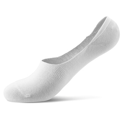 

Heng Yuan Xiang men invisible socks thin section of shallow mouth socks moisture breathable movement men socks white 5 pairs of equipment
