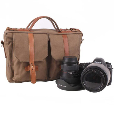 

Jenova 31302 camera bag camera bag 5D3 D810 professional shoulder SLR brown