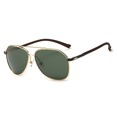 

Subtropical MICROHOT 2366 polarized sunglasses male models classic yurt mirror driving mirror sunglasses gold frame green film c3