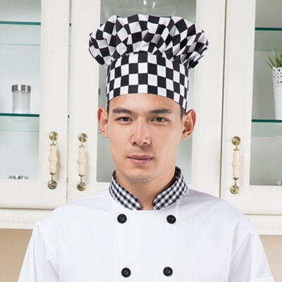 

Chef Hat Adjustable Elastic Baker Kitchen Cooking Hat Cap
