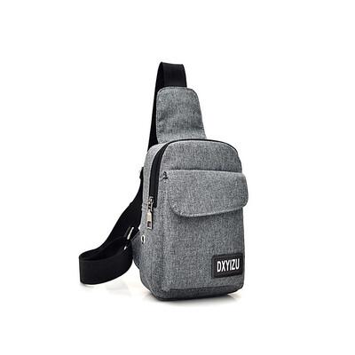 

Portable Travel Bag Canvas Chest Bag Casual Crossbody Shoulder Bag Rucksacks for Men Women