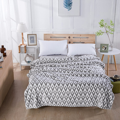 

With Thick Flannel Blanket Towels Summer Cool Summer Thin Single Air Conditioning Coral Fleece Sheet Nap Blanket