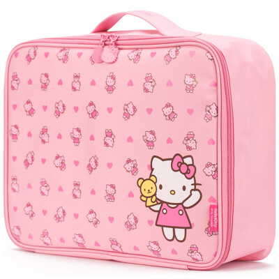 

LYCEEM Hello Kitty travel bag suitcase dressingpackage travel home clothing storage bag