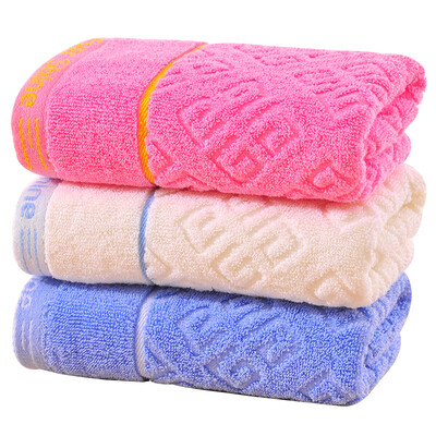 

【Jingdong Supermarket】 Yongliang towel home textiles cotton water droplets sound towel soft absorbent face wash towel mixed color 3 installed 100g / Article 33 * 74cm