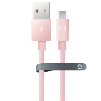

Snowkids Type-C charging and data transfer smart cable, rose gold