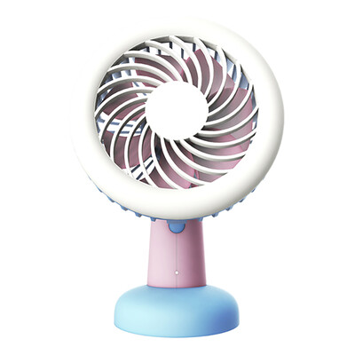 

Style party sty Epie A202 pocket monster charge fan lamp table fan holding small fan usb mute office portable small fan creative gift pink blue