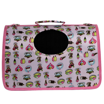 

Love the purchase of pet portable bag can be folded WK10058 L pink hello kitty pet luggage