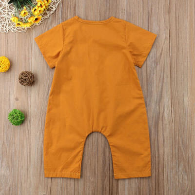 

Newborn Baby Boy Girl Infant Romper Jumpsuit Bodysuit Cotton Clothes Outfits Set