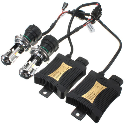 

55W HID Bi-Xenon HighLow Conversion Kit Slim Ballasts Car Front Light H4-3 12000K