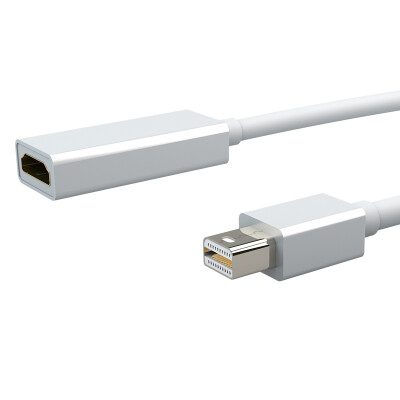 

LEIMAI Mini Displayport HD Line Apple MacBook Thunderbolt Interface TV Mini DP to HDMI Conversion Line Black