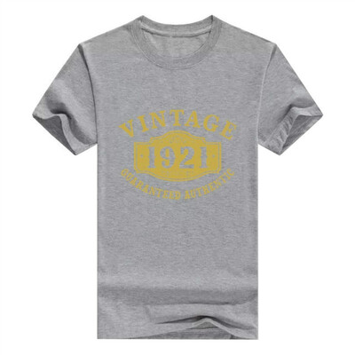 

1921 Authentic 97 Years Old 97th B-Day Birthday Gift Mens T-Shirt