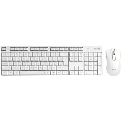 

Philips (PHILIPS) SPT6501W wireless mouse and keyboard set business mouse and keyboard white