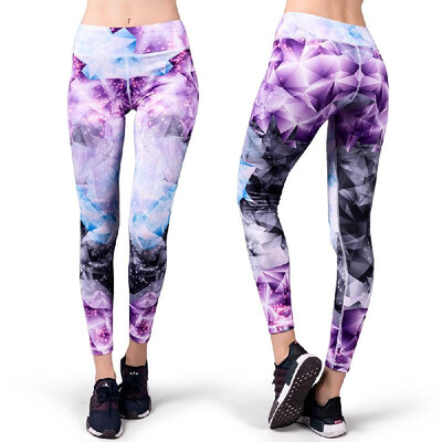 

Romacci Lixada Womens Yoga Ankle Pants Tummy Control Active Workout Fitness Running Stretch Tights Leggings