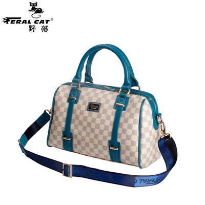 

FERAL CAT large size leather ladies handbag