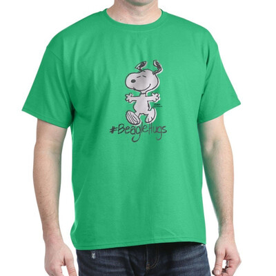 

CafePress - Snoopy Beagle Hugs T-Shirt - 100 Cotton T-Shirt