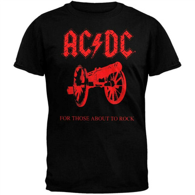 

ACDC - Cannon Red T-Shirt