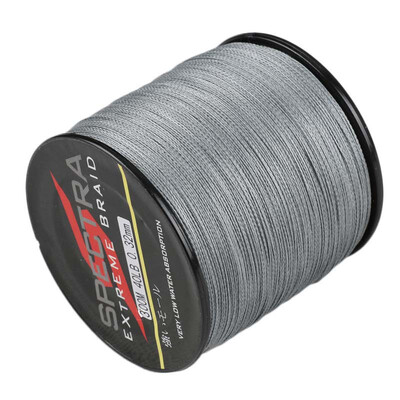 

100M-2000M 6LB-300LB Test Gray 100%PE Dyneema Braided Fishing Line