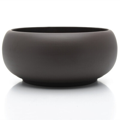 

Yixing Clay Dark Brown Cha Xi * Water Bowl for Teacups