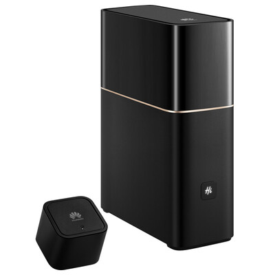 

Huawei HUAWEI router Q1 innovative sub-routing wifi cover anxiety support 1 drag 7 triple security wireless through wall router elegant black