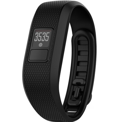 

GARMIN vívofit 3 черный смарт браслет 50 метров водонепроницаемый дисплей подсветки один год автоматического обнаружения активности электроэнергии
