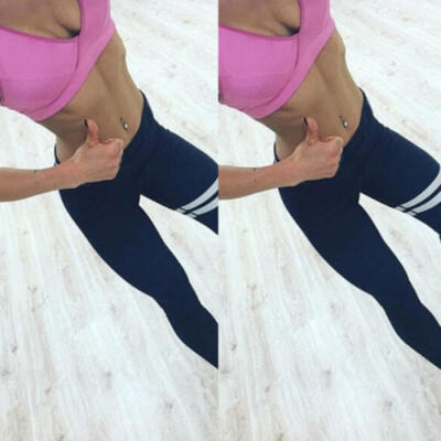 

Women Sports Pants High Waist Yoga Fitness Leggings Running Gym Stretch Trousers