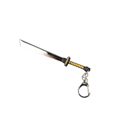 

Game Peripheral Fortnite Logo Printing Necklace Stainless Steel Pendant Key Chain Battle Royale Accessories
