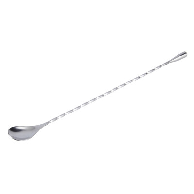 

Long 31.5cm 12" Spiral Stainless Steel Cocktail Mixing Spoon Bar Stirring