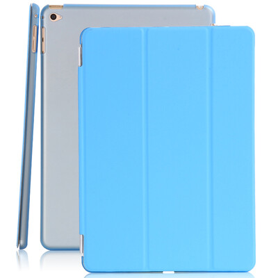 

Cool Le Feng Apple iPad AIR1 Case Sleeping Wake Up / Sandue Leather Case / Stent Leather Case Матовая оболочка iPad air1 Flat Case 9.7 "- Blue
