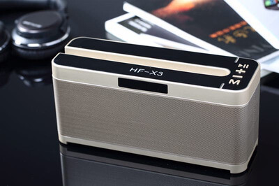

High power Bluetooth speaker phone holder call audio wireless subwoofer player portable card MP3 U disk AUX enter sound charge